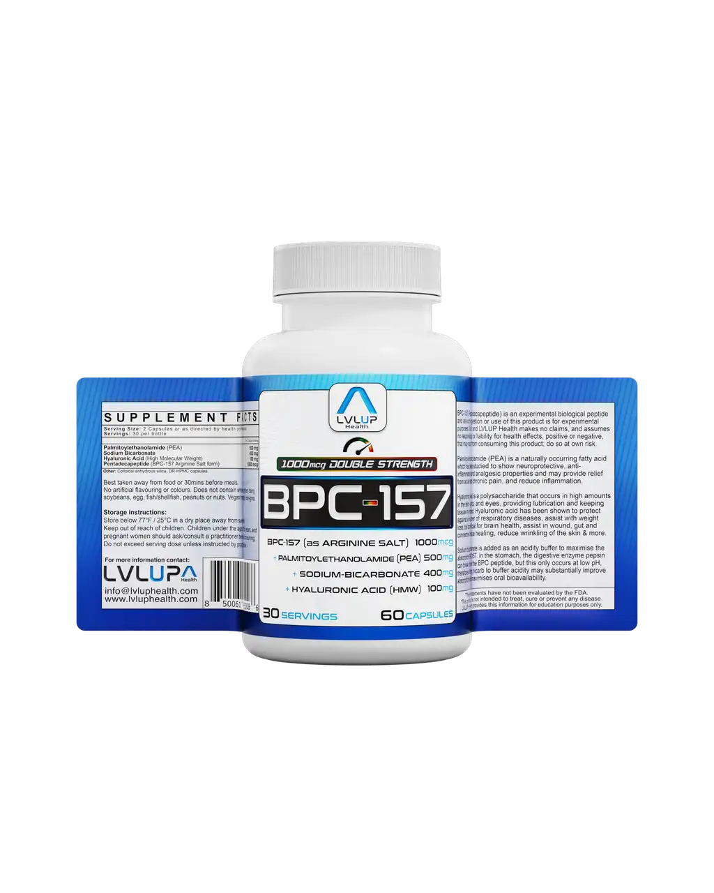 BPC-157 Double Strength | LVLUP Health BPC-157 Double Strength | LVLUP Health
