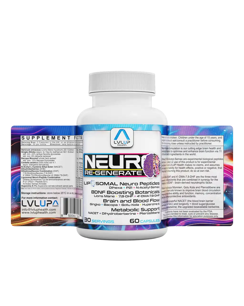 Neuro Regenerate | LVLUP Health Neuro Regenerate | LVLUP Health